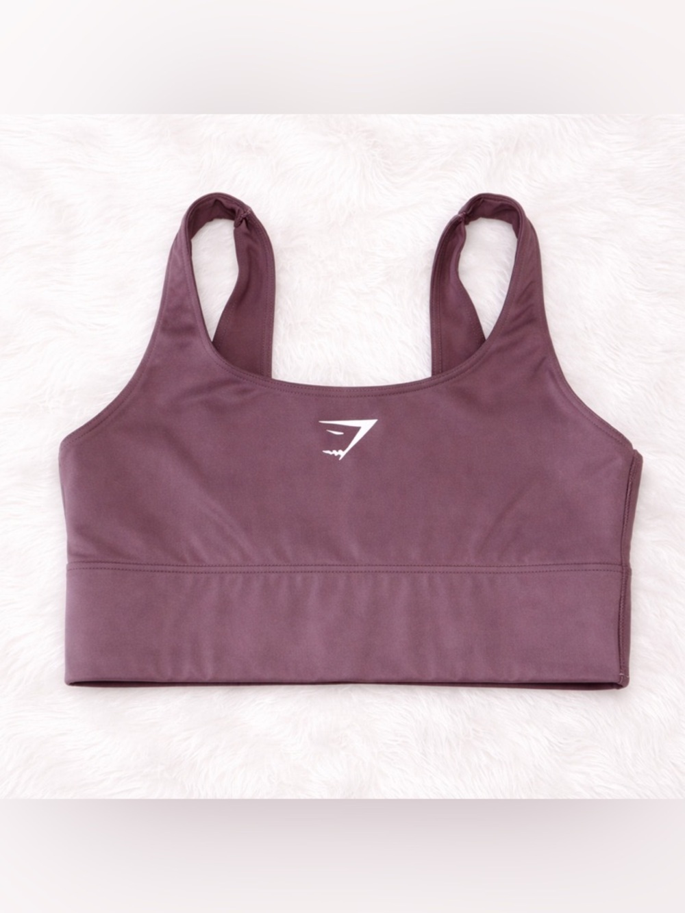 Gymshark Women’s Small Mauve Sports Bra | Athletic Workout Crop Top Activewear - Picture 2 of 3
